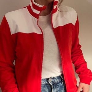 Red Track Jacket
